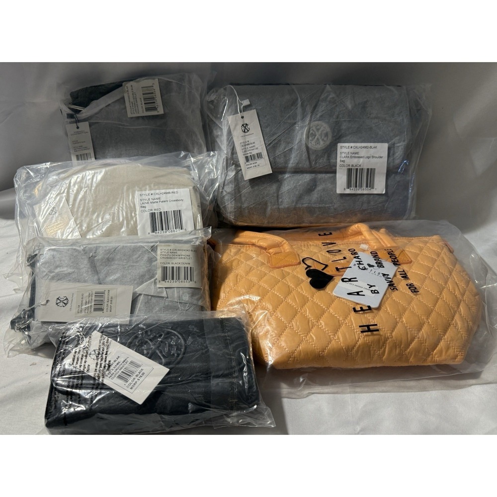 Lot of 6 NWT Designer Handbags Wallets Christian Lacroix French Connection - Picture 9 of 9